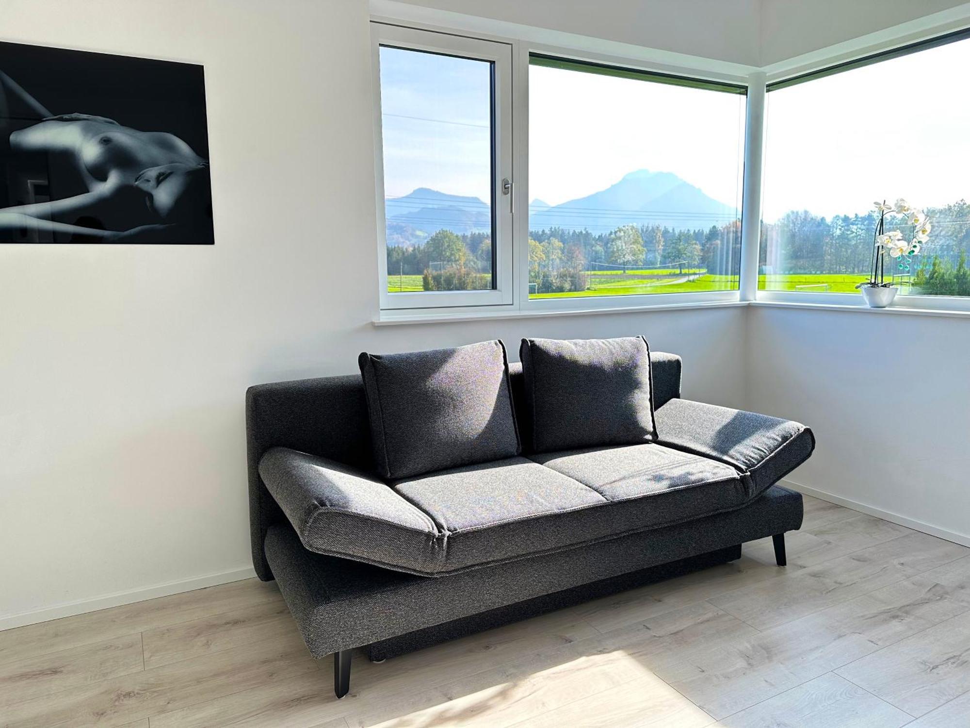 Ferienwohnung Black White Raubling Buitenkant foto